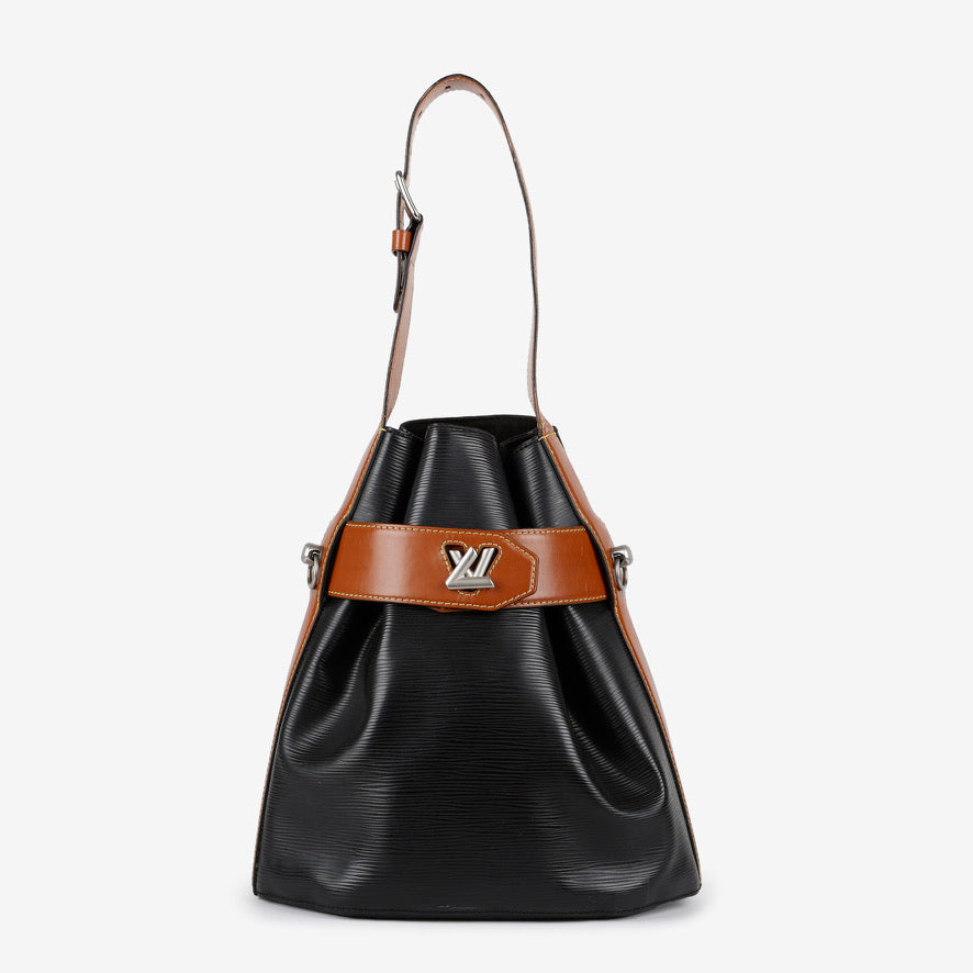 Noe Epi Leather, Black Brown  11599