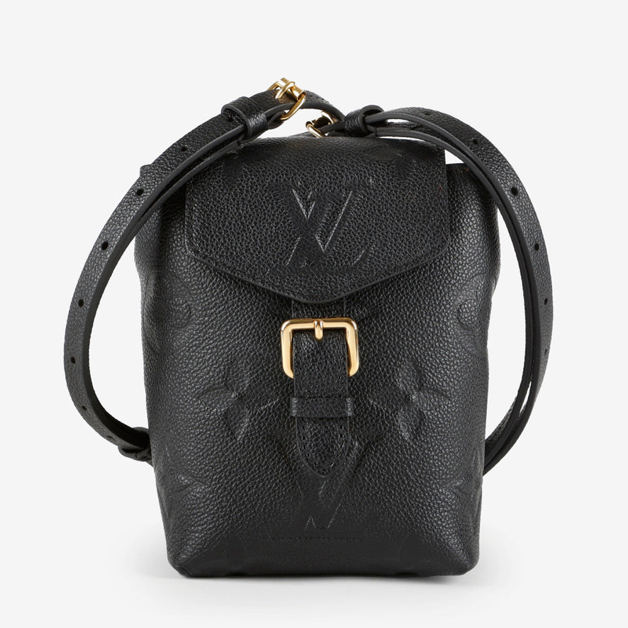 Mini Giant Monogram Backpack, Black Empreinte