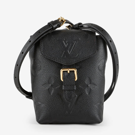Mini Giant Monogram Backpack, Black Empreinte
