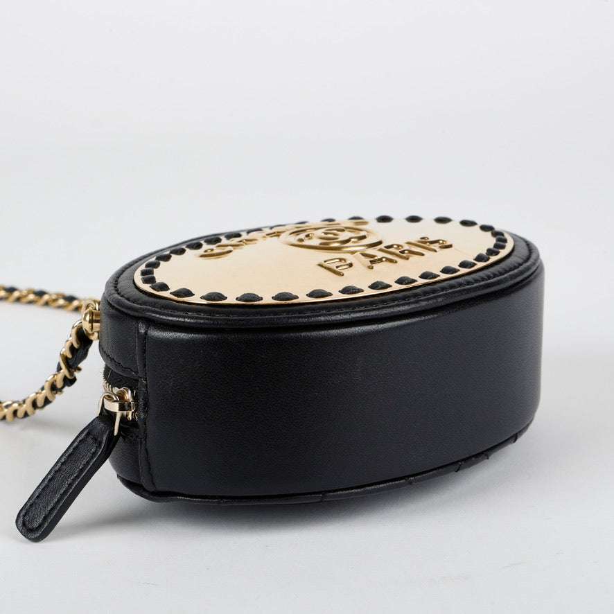 Oval Logo Plate Crossbody