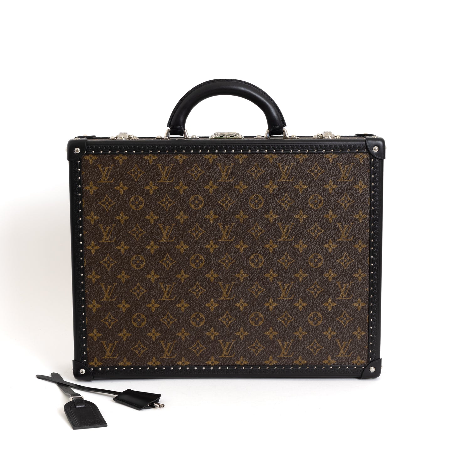 Briefcase Trunk Macassar Monogram President 8011