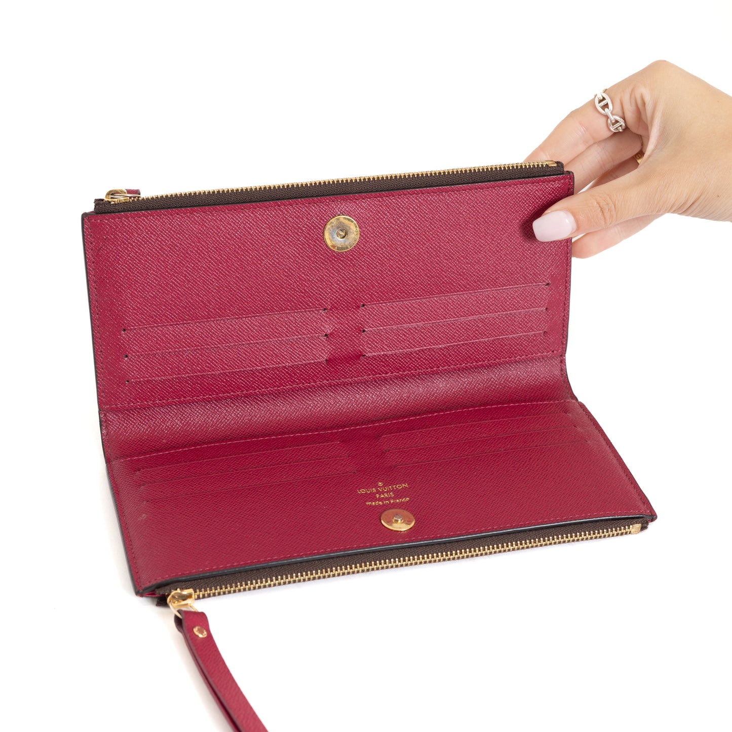 Adele Wallet, Monogram Fuchsia 7668