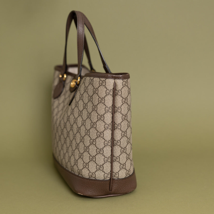 Medium 2 Way Tote, Supreme Brown 9970