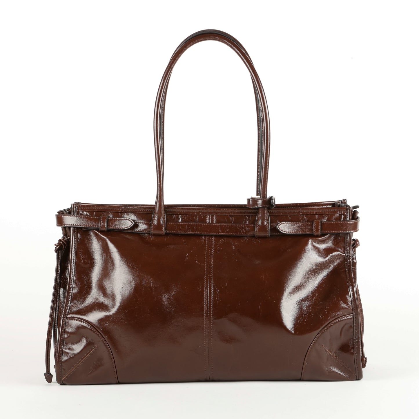 Large Bonnie, Brown Calfskin