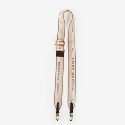 Bandouliere Strap, Beige Brown 11412