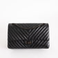 Chanel Aged Calfskin Chevron Quilted 2.55 Reissue 225 Flap So Black 5396