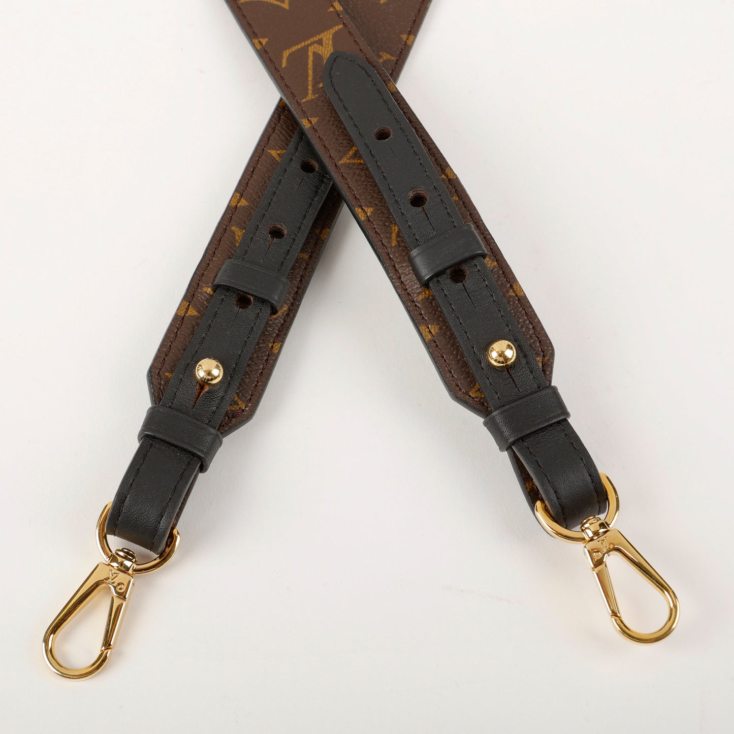Monogram/Black Adjustable Strap