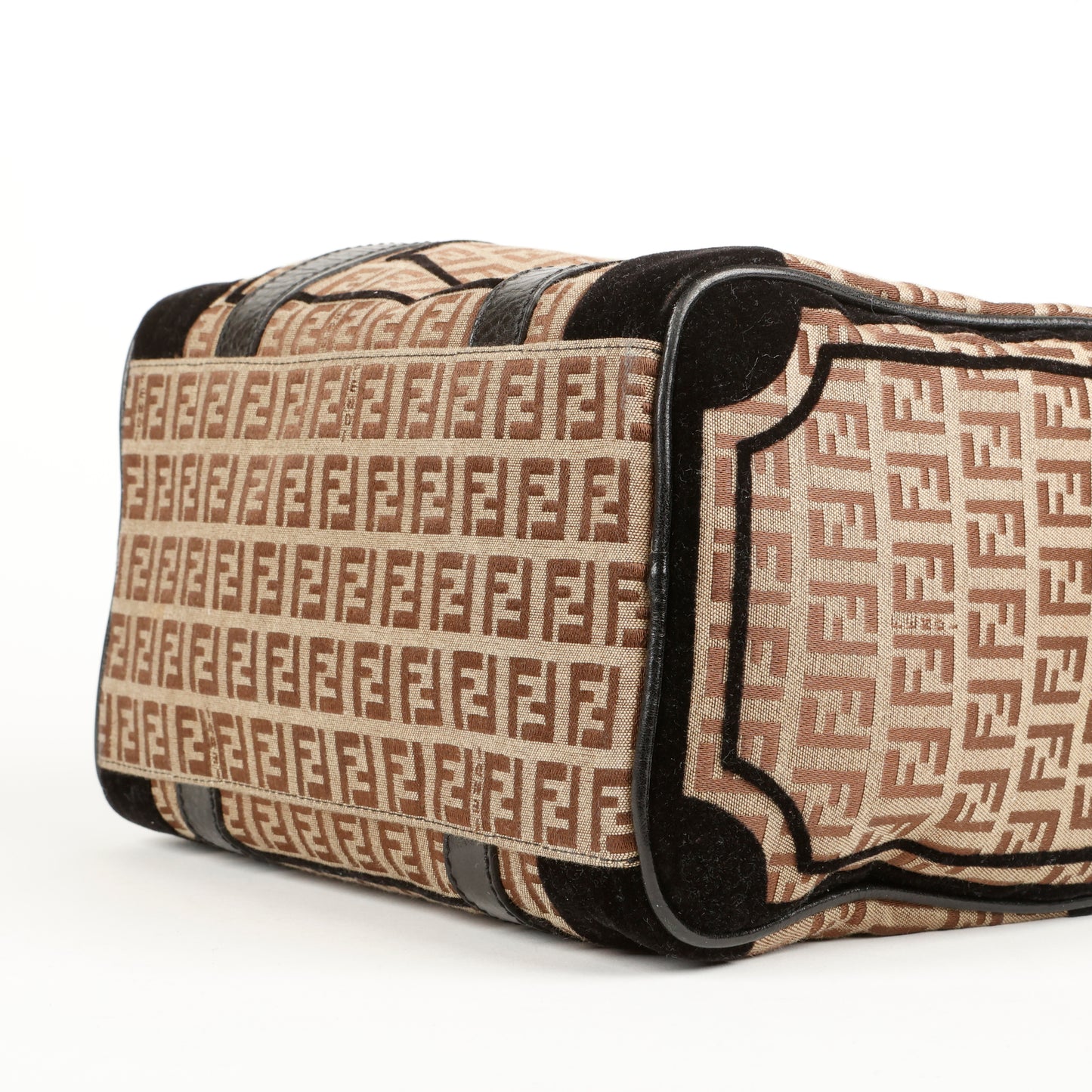Forever Bauletto Handbag, FF Canvas/Brown