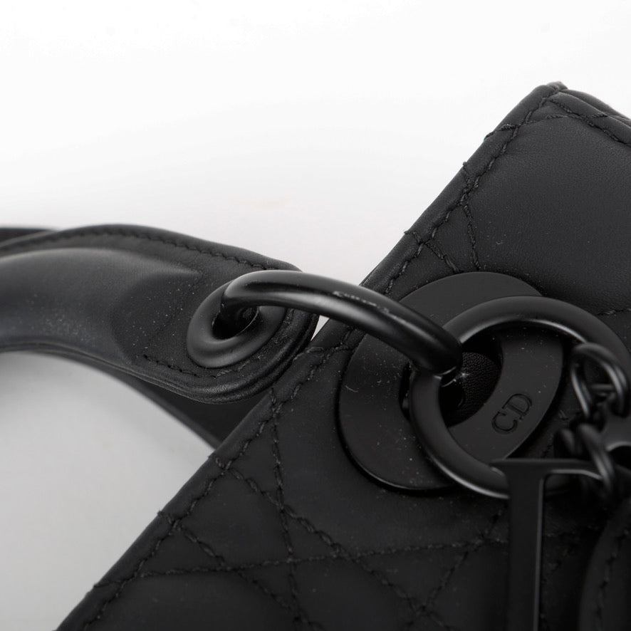 Small My ABCDior Lady, So Black Lambskin 11552