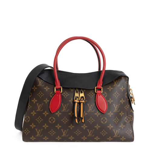 Tuilleres Top Handle Tote, Monogram 8446