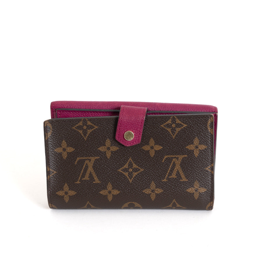 Pallas Compact Wallet, Monogram Fuchsia 2857