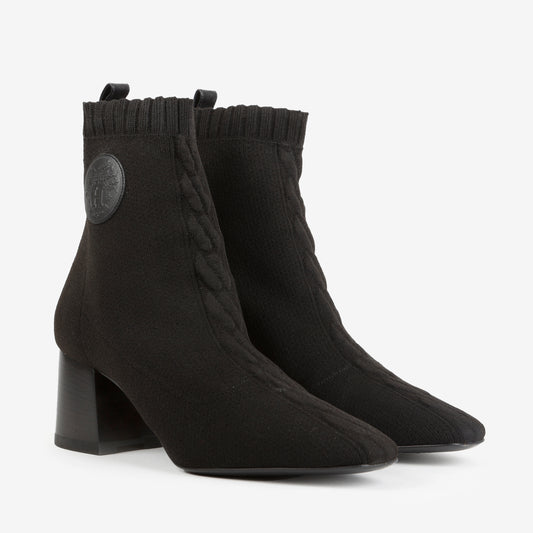 Jenna 60 Ankle Boots, Black