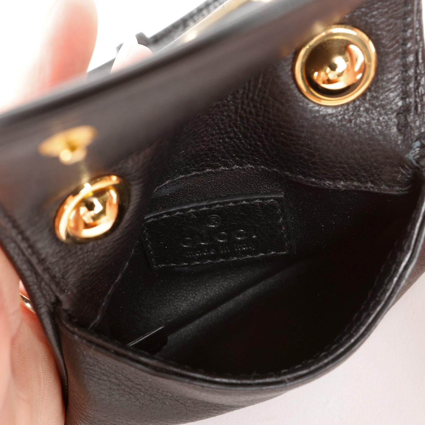 Mini Blondie Cardholder Crossbody Black