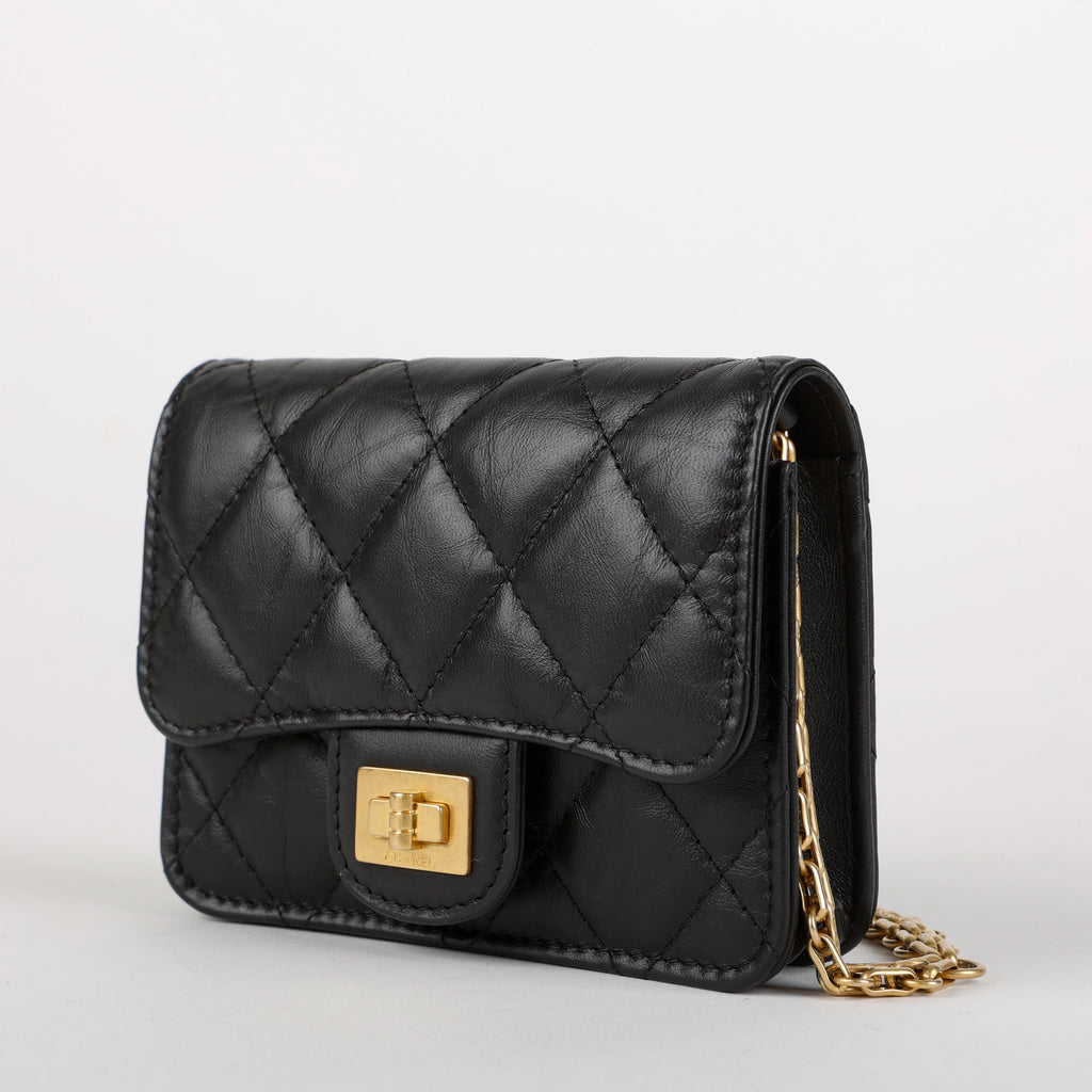Reissue Belt Bag Black Calfskin