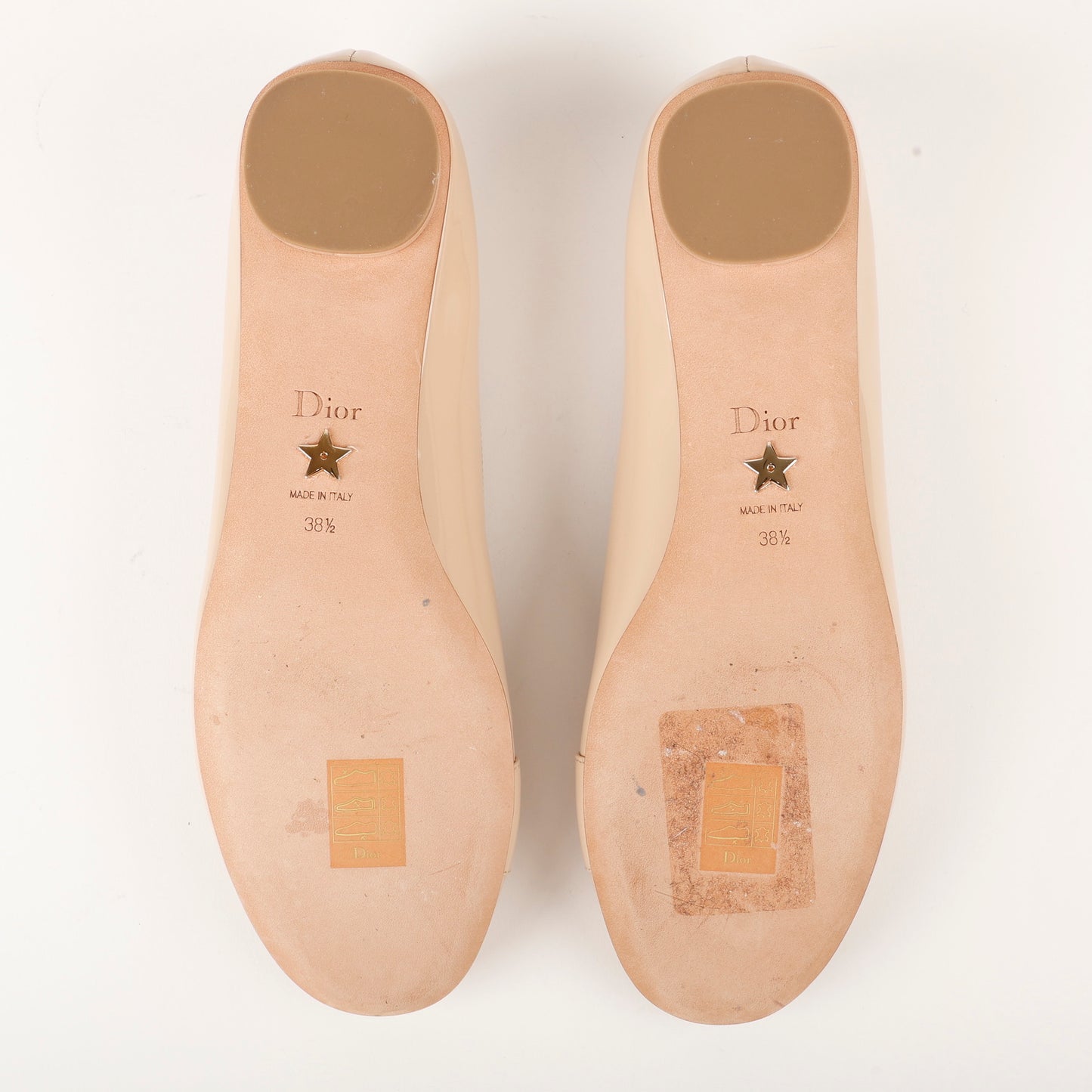 Nude Ballet Flats C'est Patent Leather (38.5)