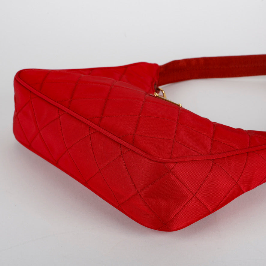 Re-Nylon Re-Edition, Quilted Cherry Nylon