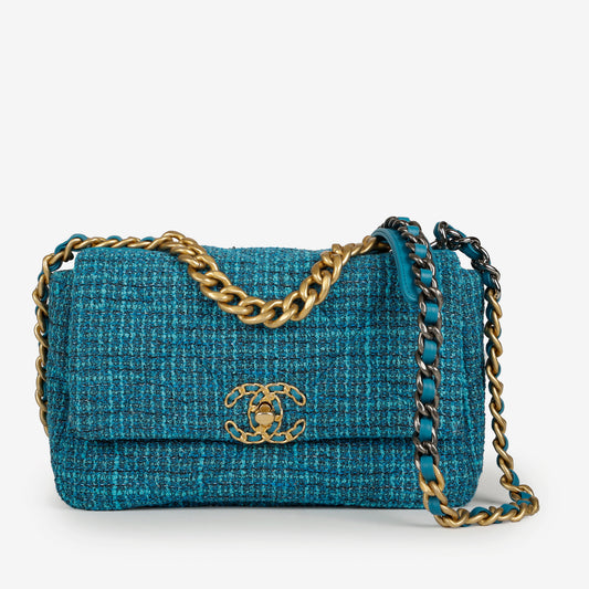 Tweed Small 19 Turquoise 10894