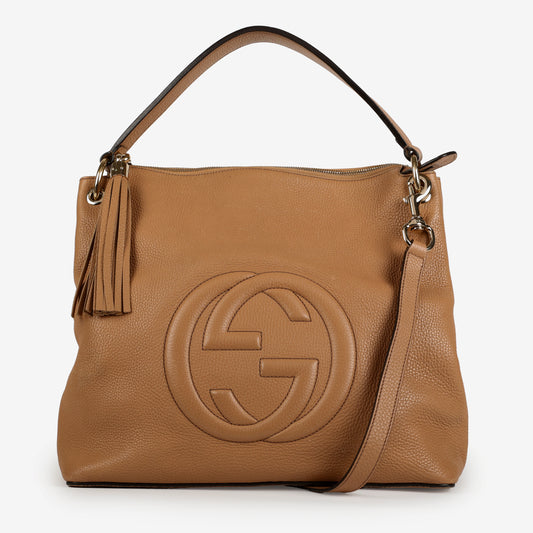 Soho Convertible Tote, Beige 11224
