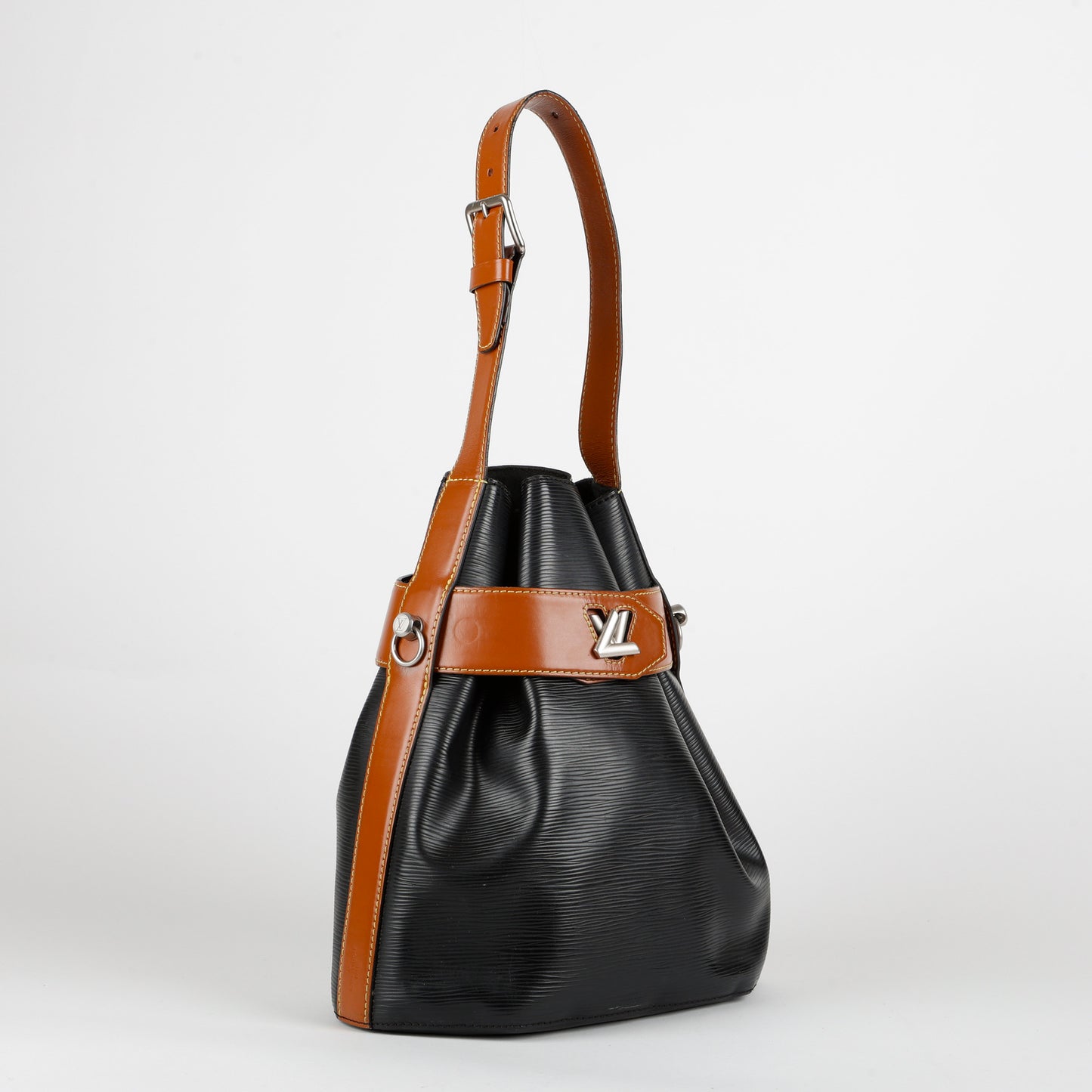 Noe Epi Leather, Black Brown  11599