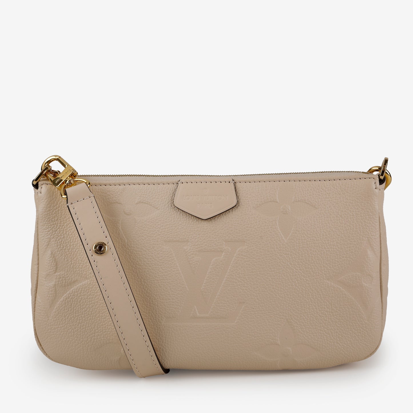 Multi Pochette Accessories, Cream Empreinte