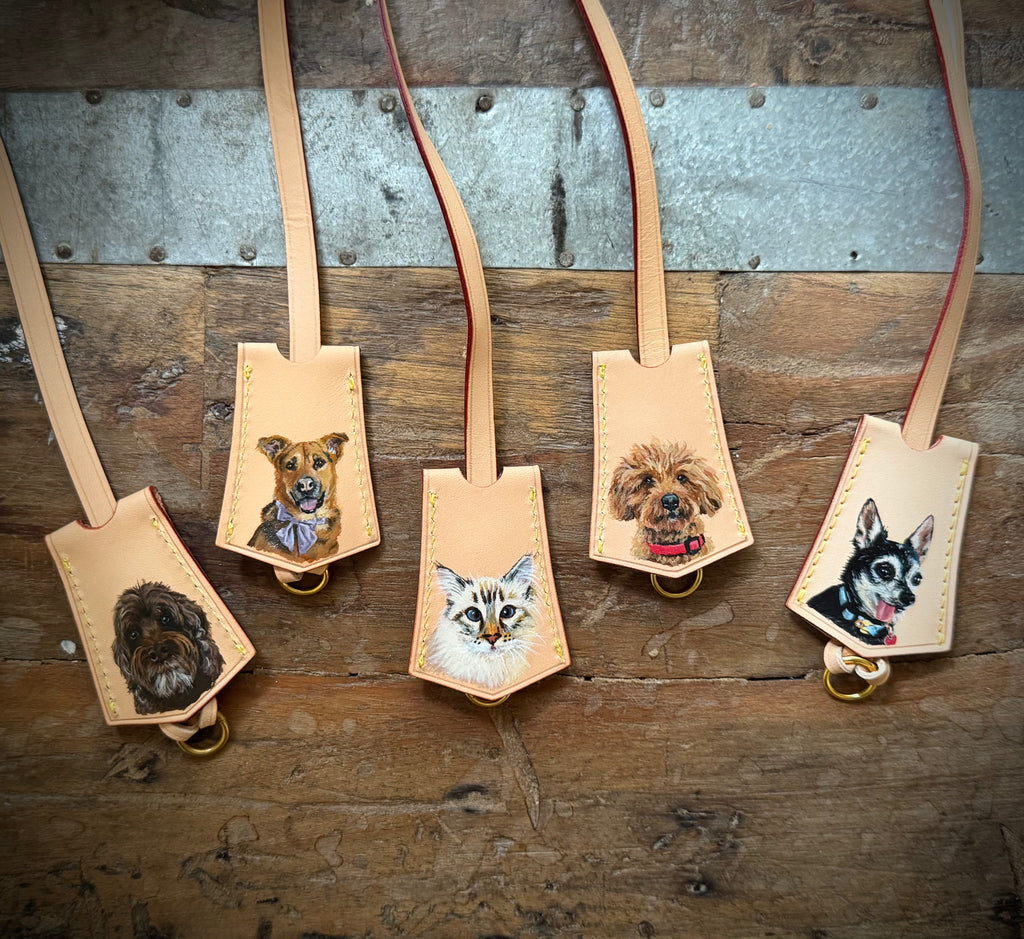 Bespoke Pet Portrait Clochette