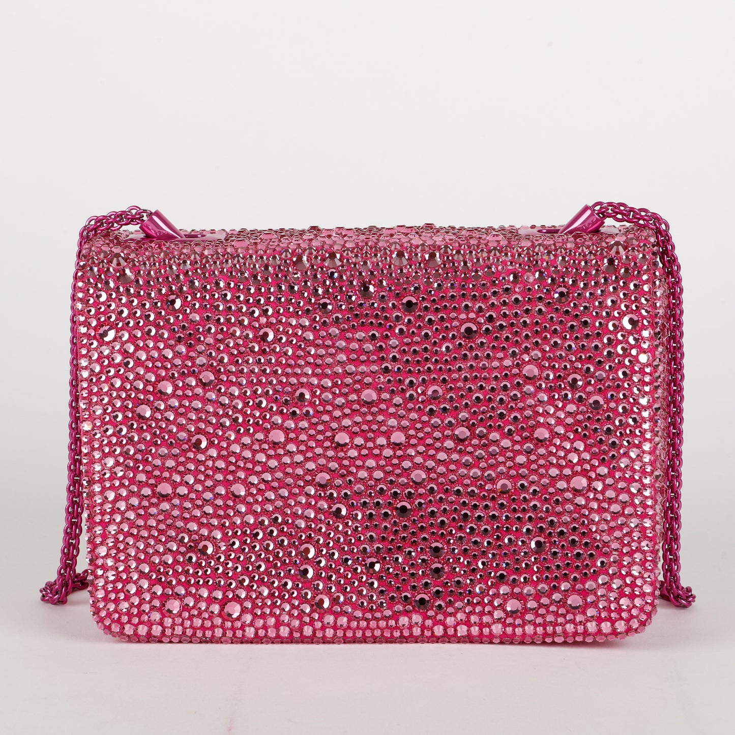 Small One Stud Flap Bag, Pink