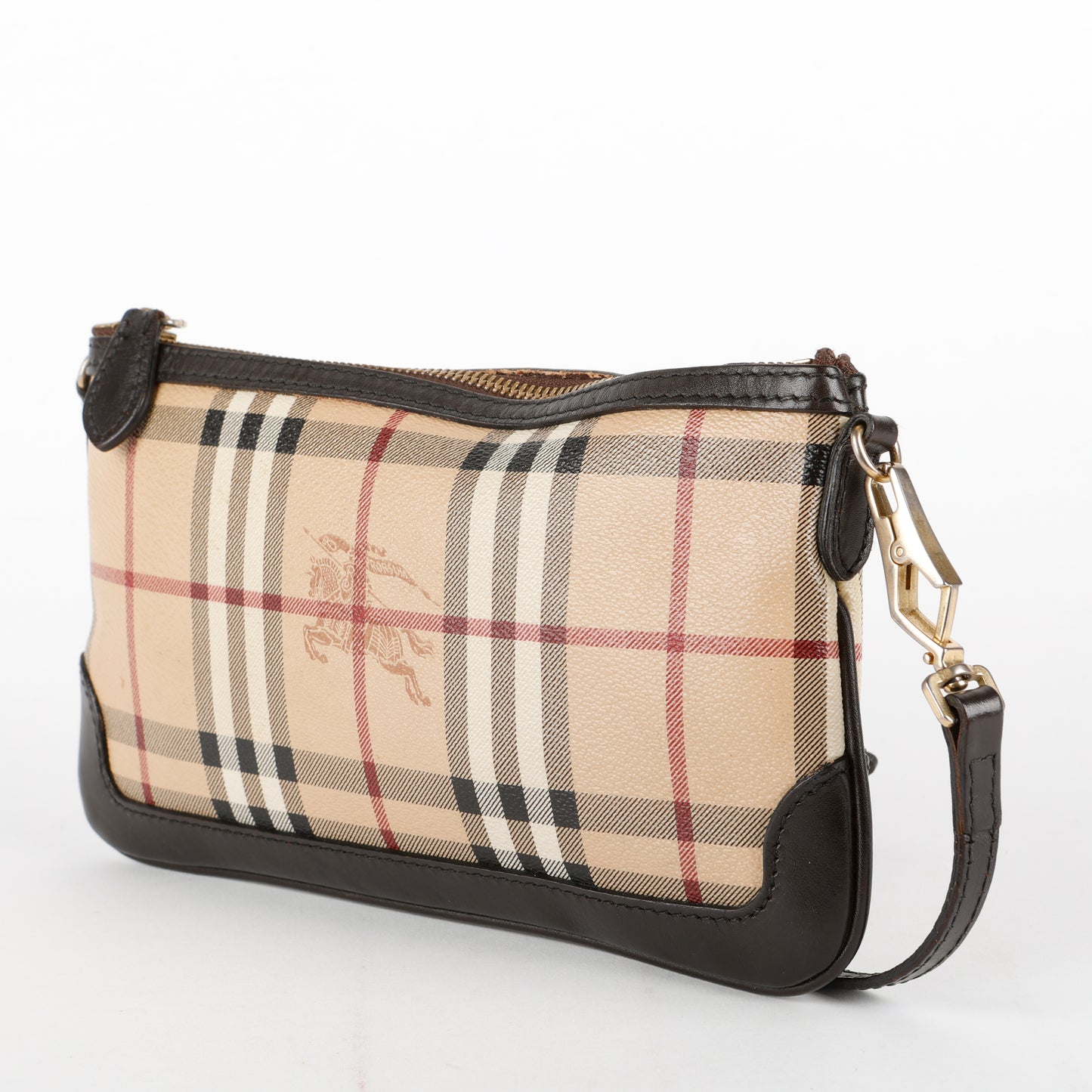 Small Peyton Clutch Crossbody, Haymarket Check