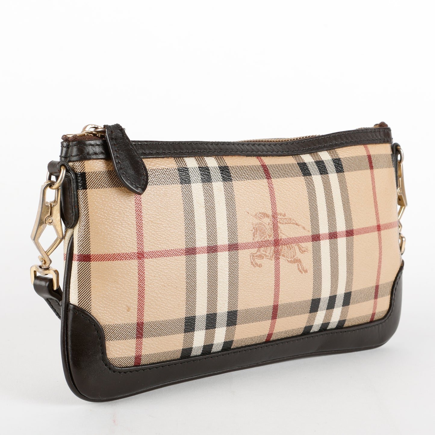 Small Peyton Clutch Crossbody, Haymarket Check