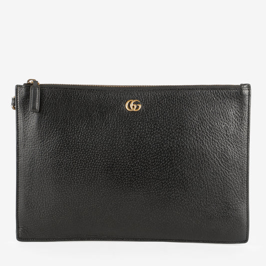 Marmont Zip Pouch, Black (missing wristlet)