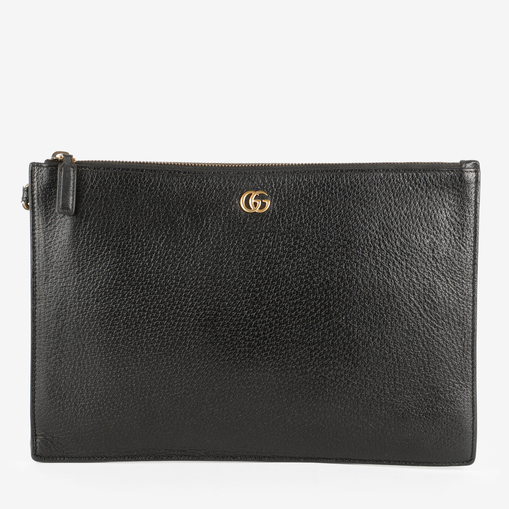 Marmont Zip Pouch, Black (missing wristlet)