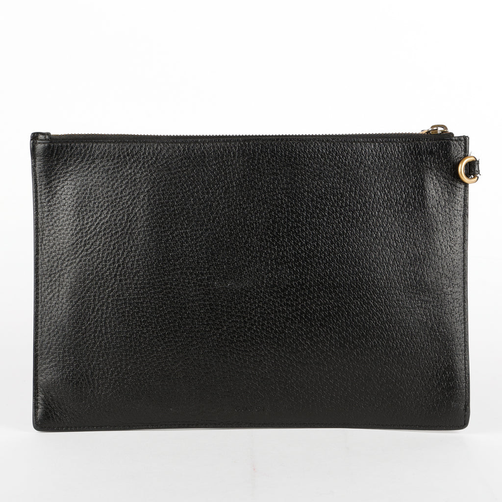 Marmont Zip Pouch, Black (missing wristlet)