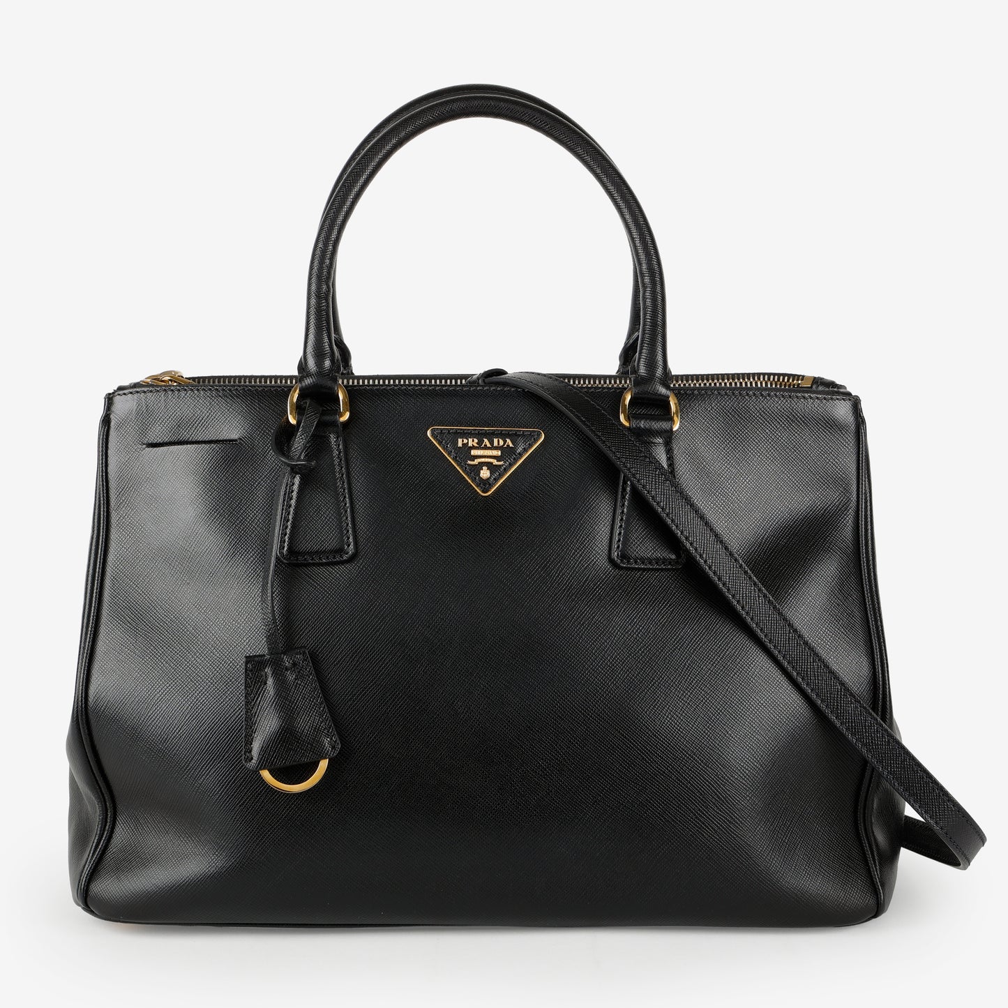 Large Galleria Saffiano, Black