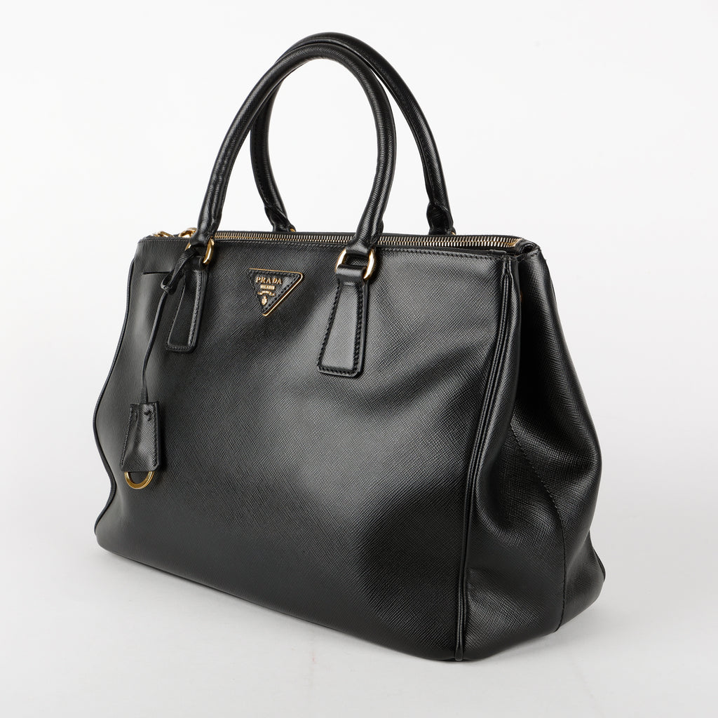 Large Galleria Saffiano, Black