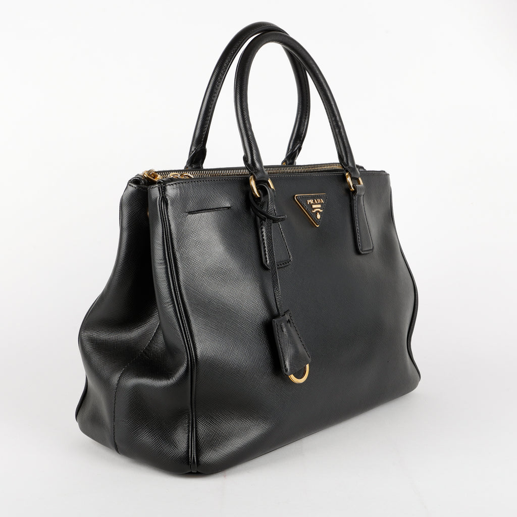 Large Galleria Saffiano, Black