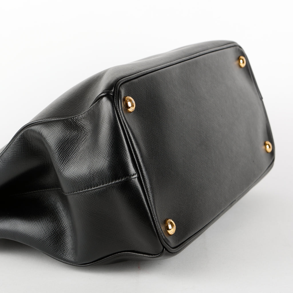 Large Galleria Saffiano, Black