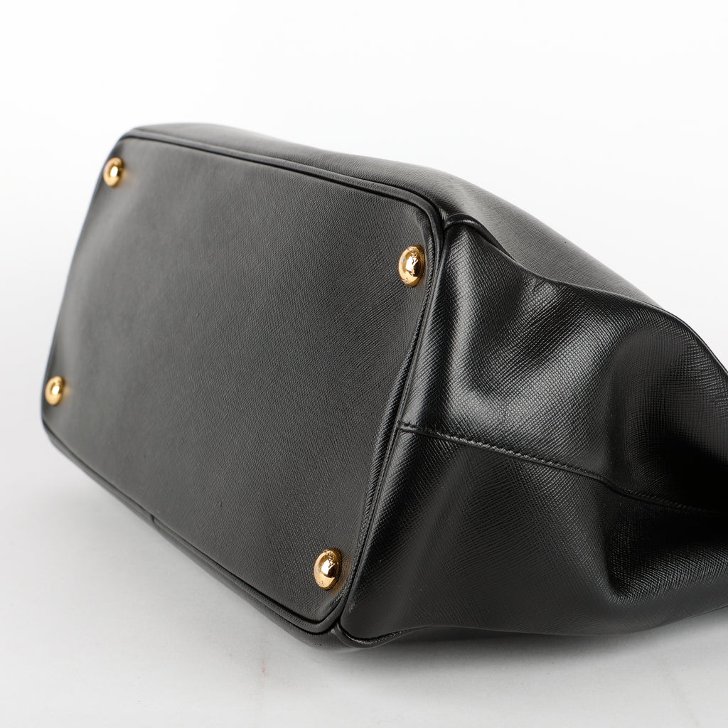 Large Galleria Saffiano, Black