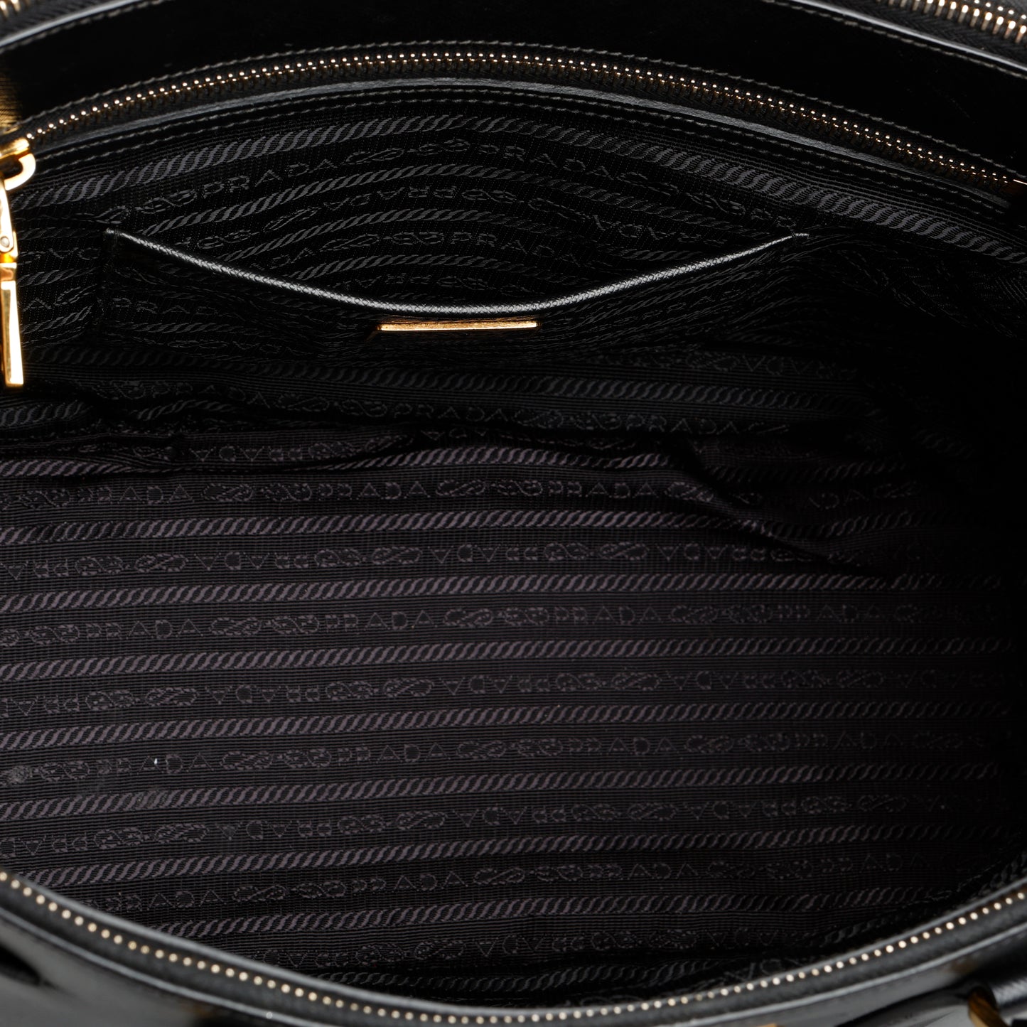 Large Galleria Saffiano, Black