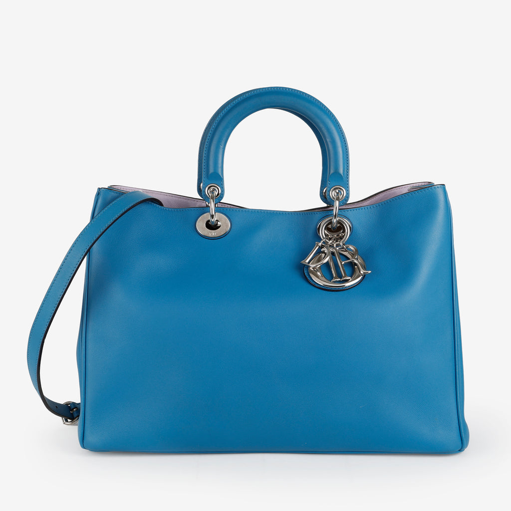 Large Diorissimo Tote, Blue  (C)