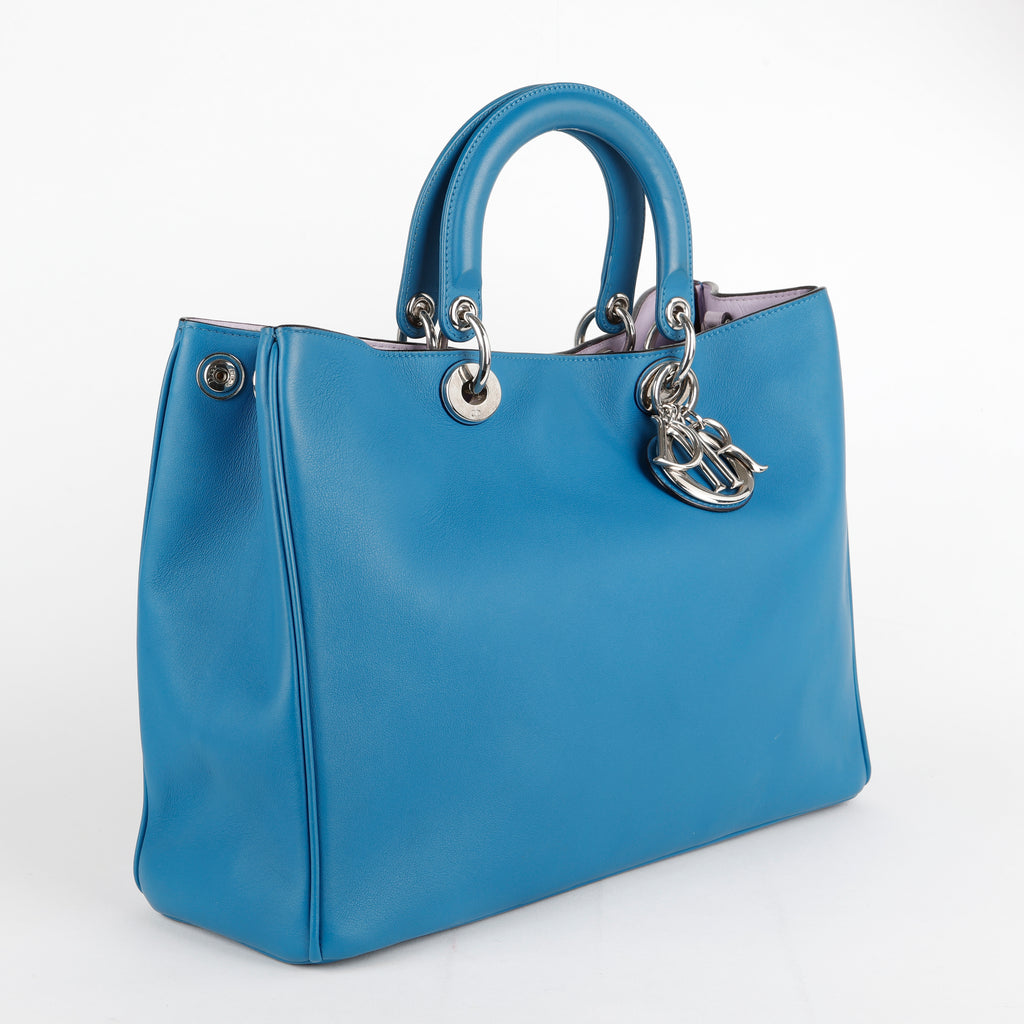 Large Diorissimo Tote, Blue  (C)
