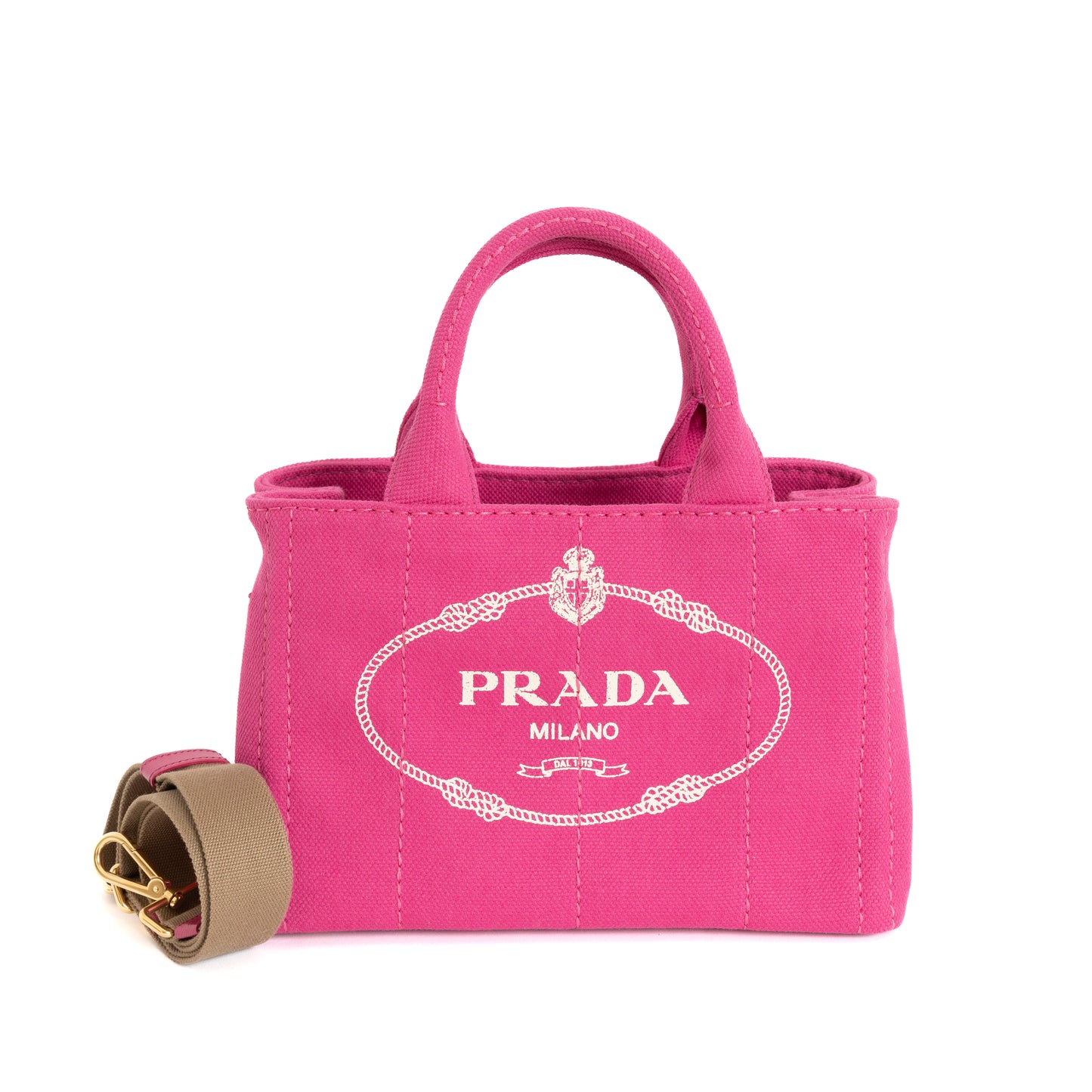 Canapa Tote, Pink GHW 8228