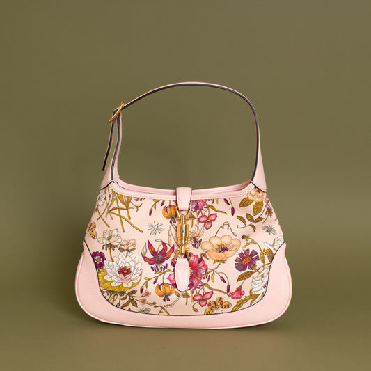 Medium Jackie, Pink Floral 9481