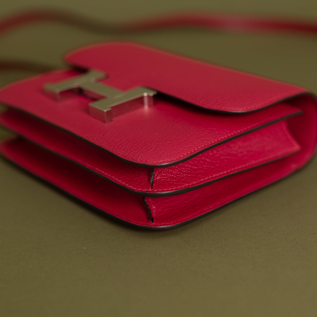 Constance 18 Mysore Goatskin, Framboise 9500