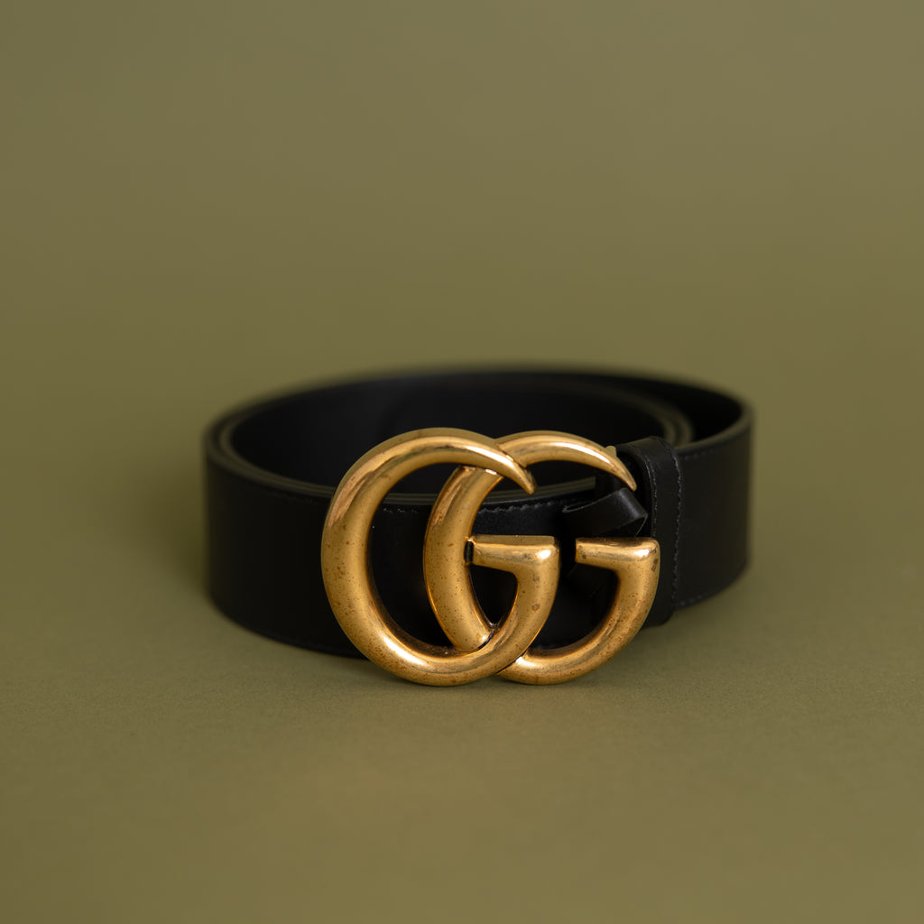 Black Marmont Belt, Size 80 8519