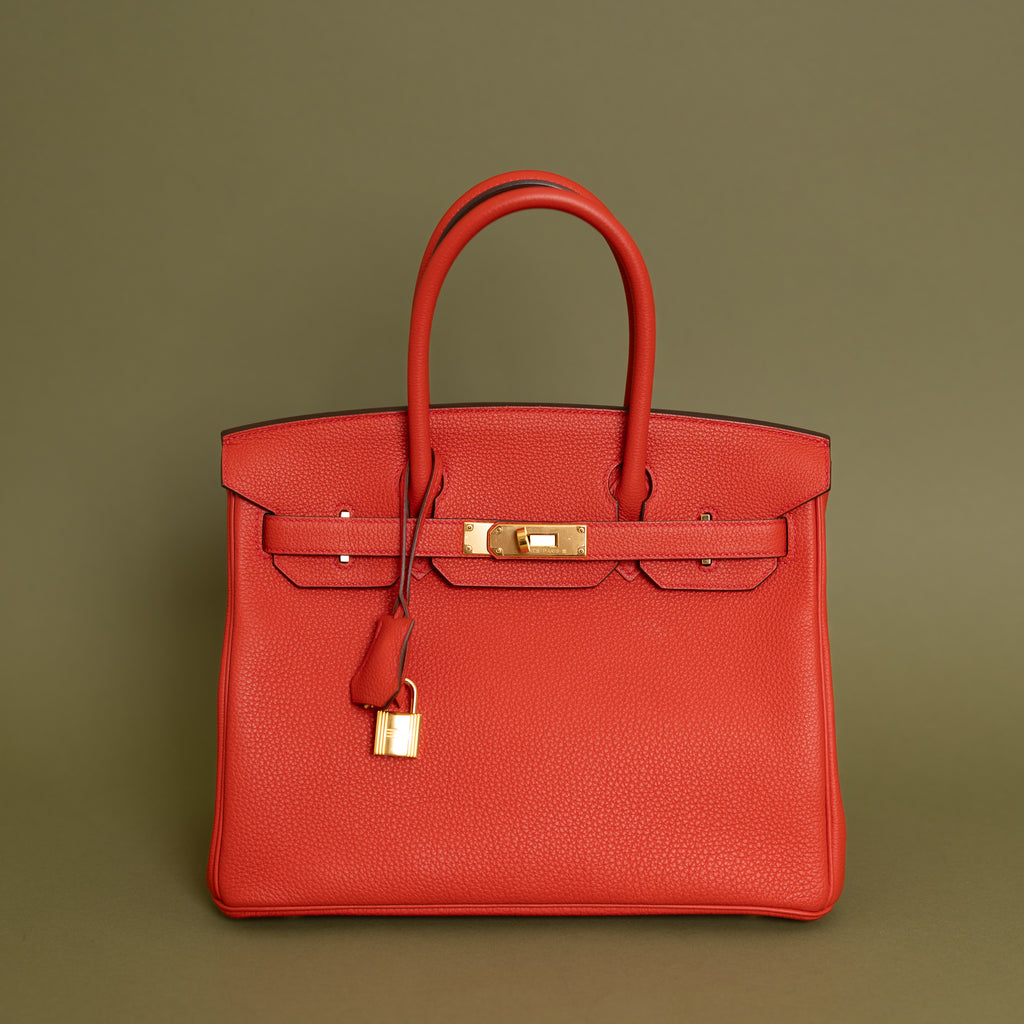 Birkin 30 Geranium Togo 9910