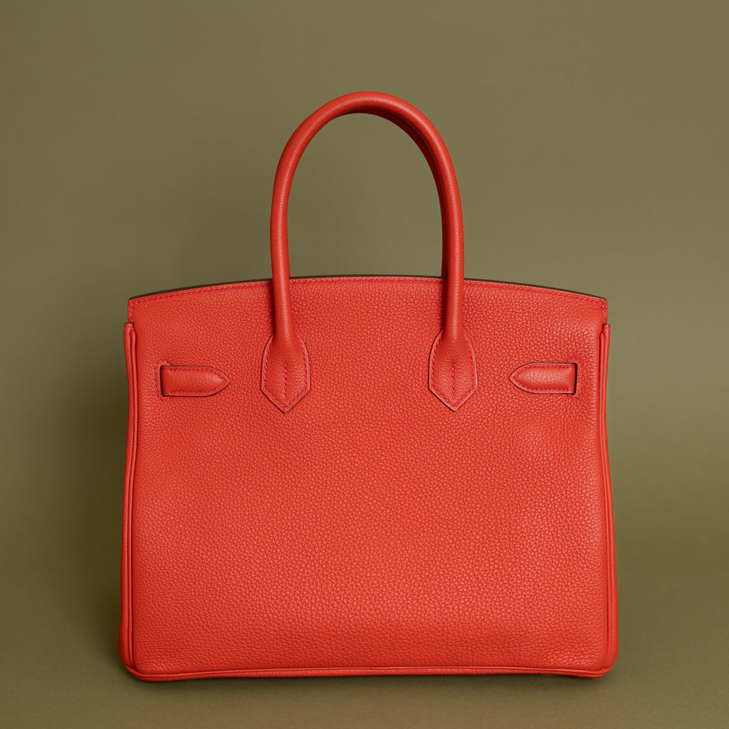 Birkin 30 Geranium Togo 9910
