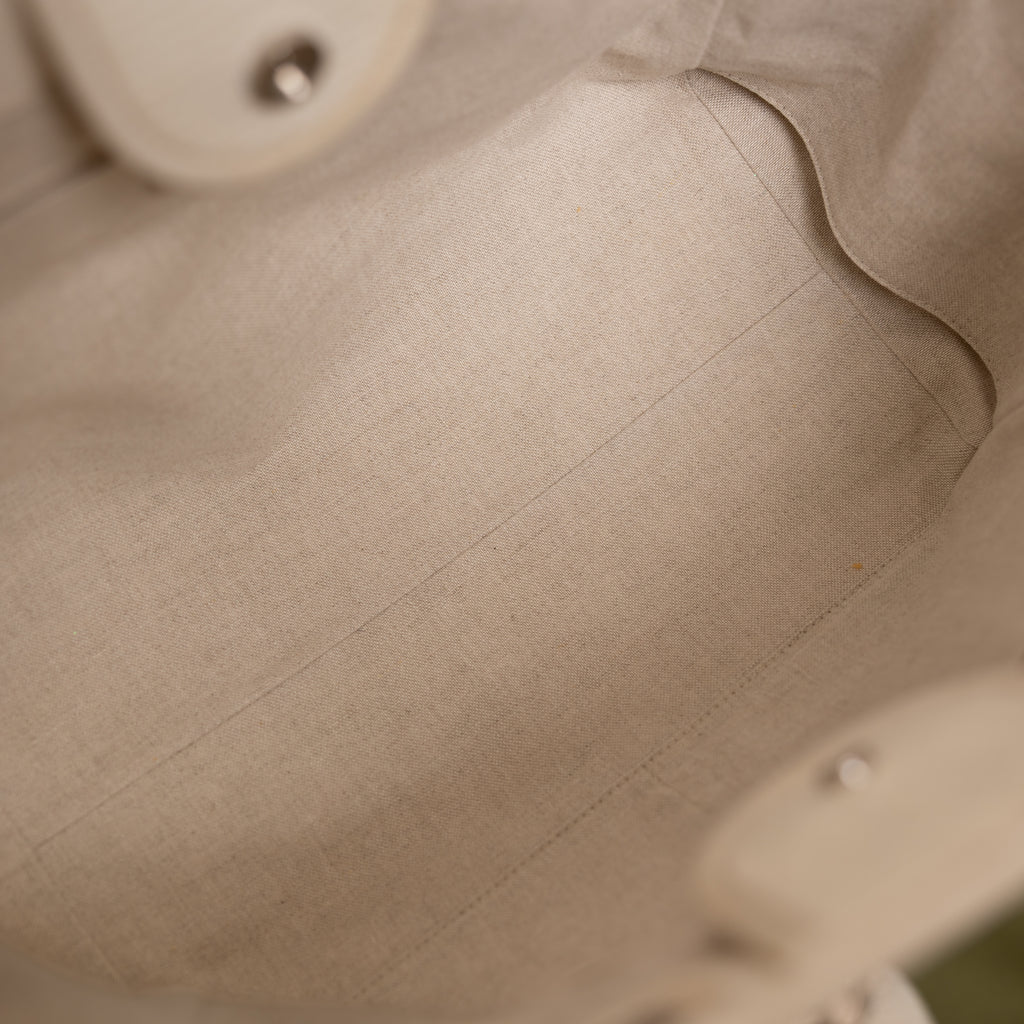 Large Deauville, White Canvas 9924