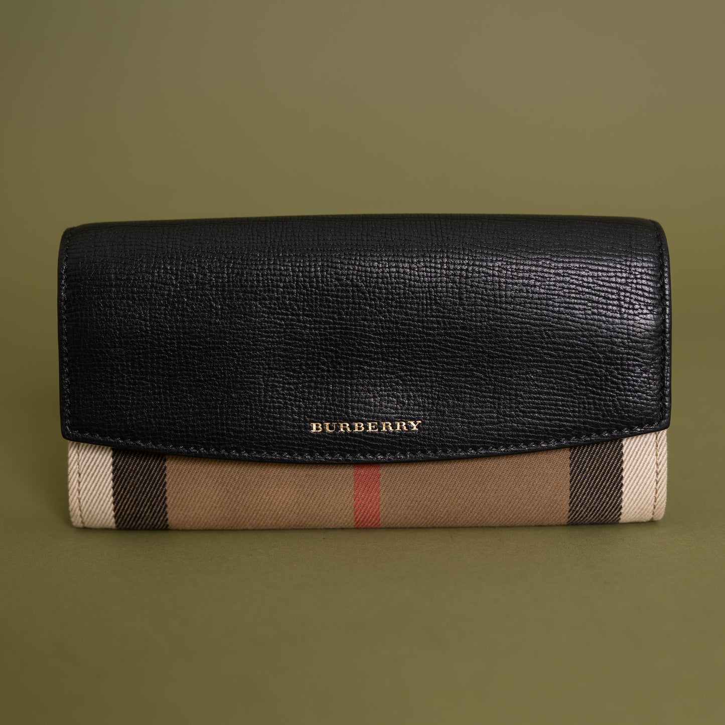 Continental Logo Zippy Wallet, Black 9931