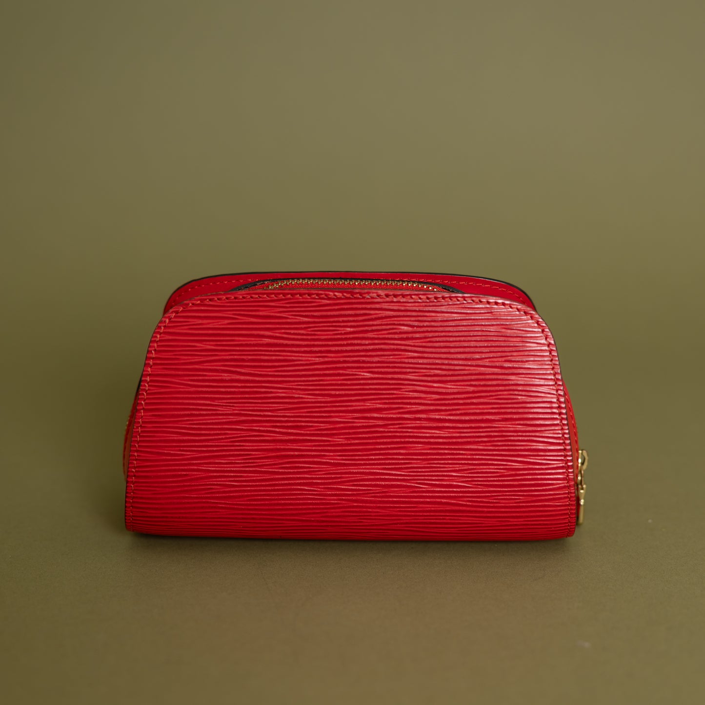 Cosmetic Pouch, Red Epi 9921