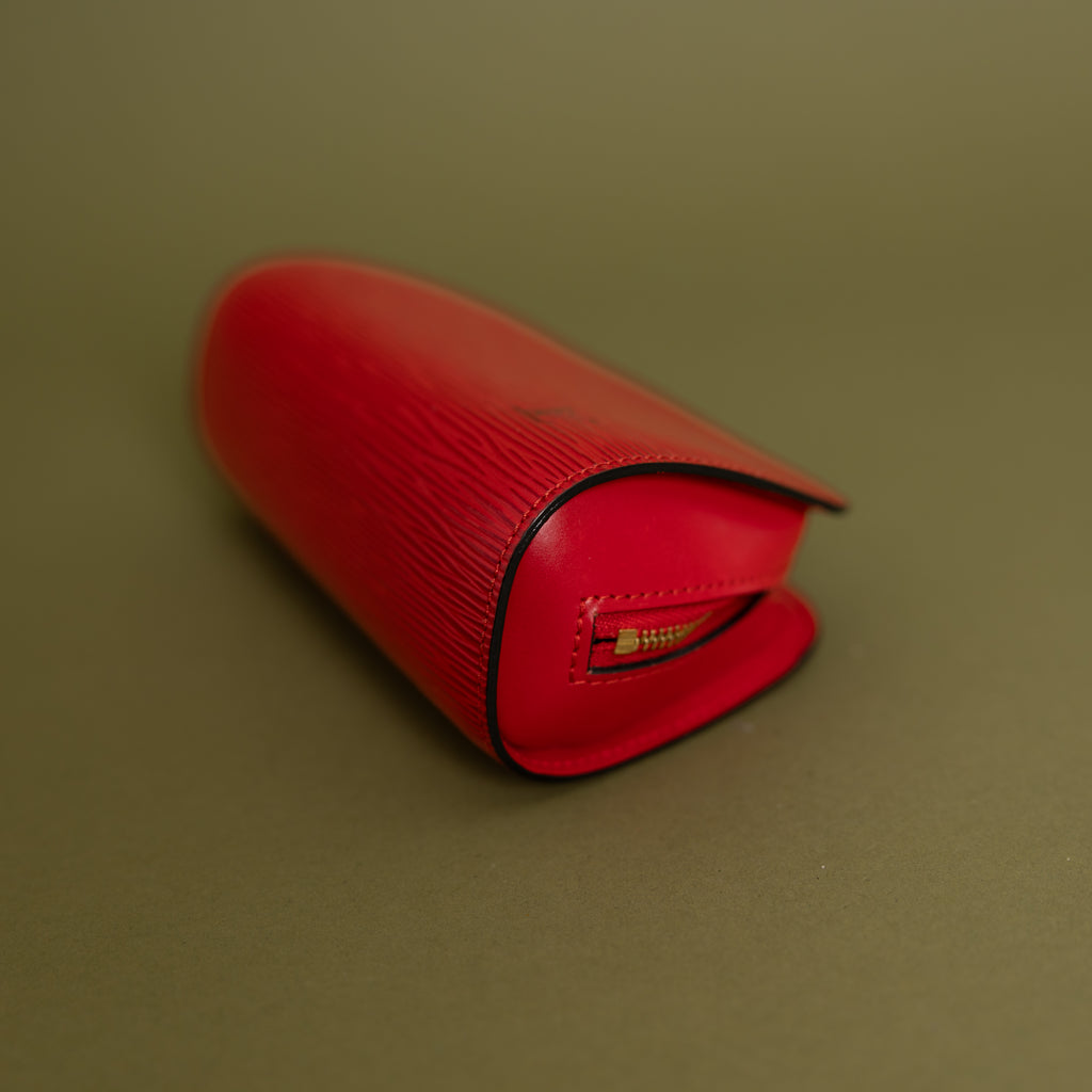 Cosmetic Pouch, Red Epi 9921