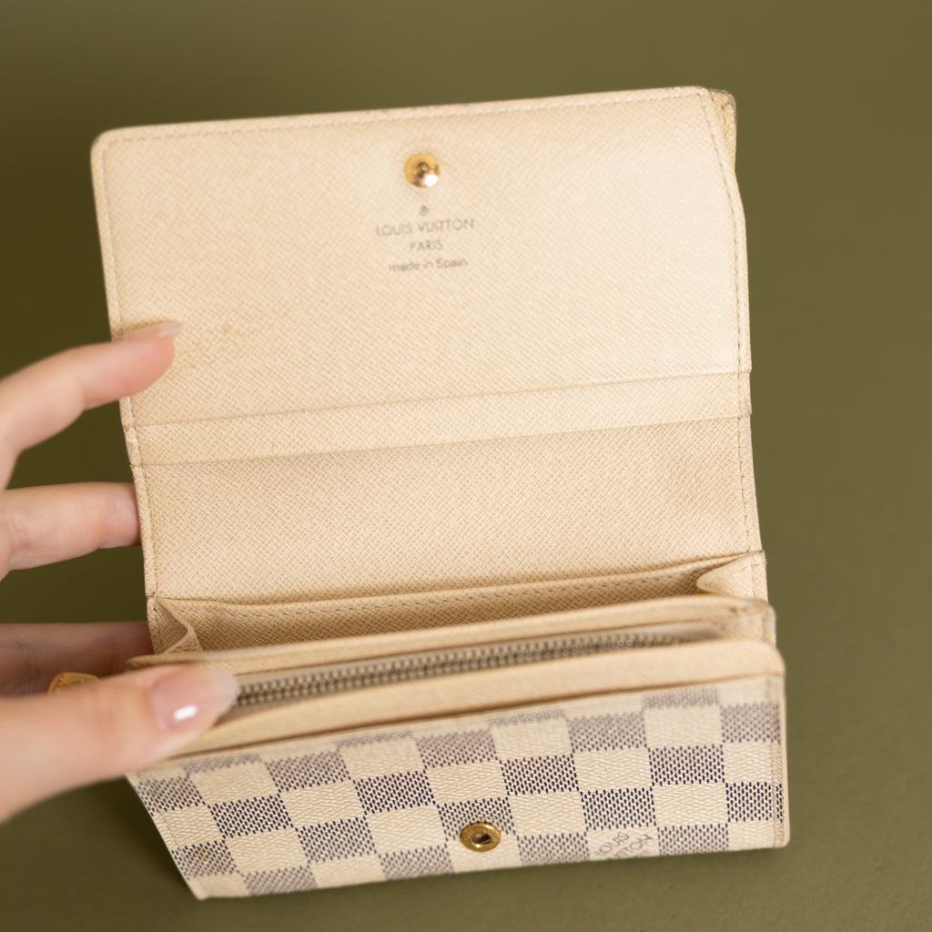 Trifold Wallet Damier Azur 9999